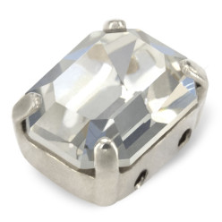 MM10x8 OCTAGON CRYSTAL silver-3pcs sale online, best price