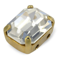 MM10x8 OCTAGON CRYSTAL-gold-3pcs sale online, best price
