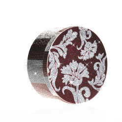 Floral hatbox with Rhinestones sale online, best price