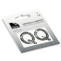 STICKY CRYSTAL COLLECTION LETTER Q sale online, best price