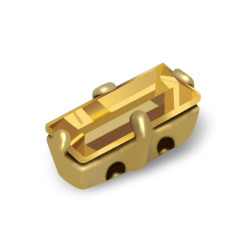 MM7x3 LIGHT BAGUETTE With. TOPAZ gold-5pcs sale online, best
