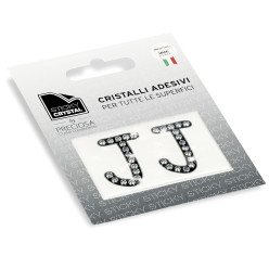 STICKY CRYSTAL COLLECTION LETTER J sale online, best price