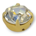 RHINESTONE ROUND SS40 CRYSTAL-gold-20pcs sale online, best price