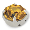 RHINESTONE MAXIMA SS40 LIGHT COL. Topaz-SILVER-20pcs sale