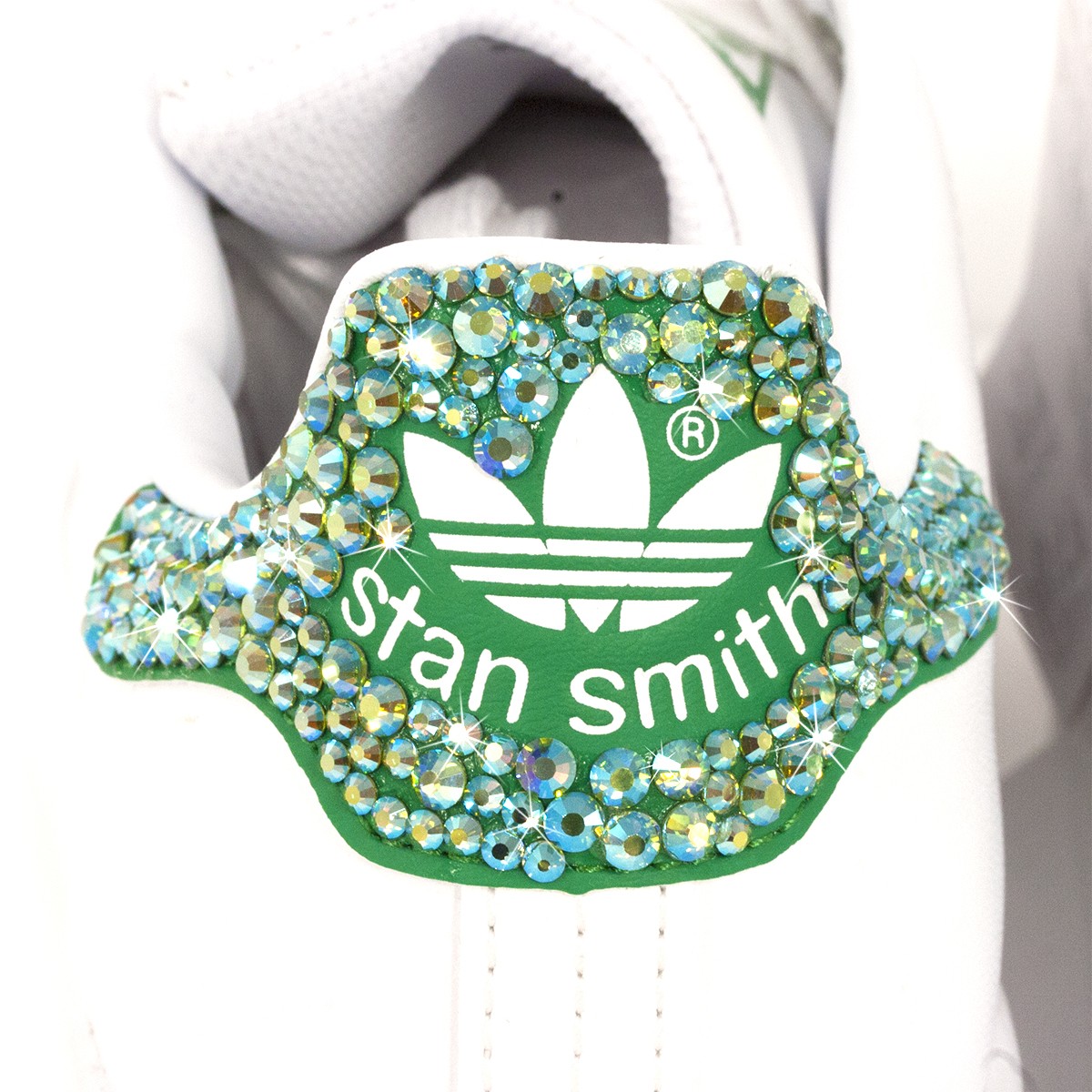 stan smith con brillantini dietro