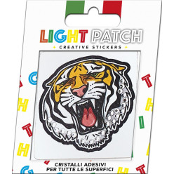Light Crystal Tiger Sticker Patch sale online, best price