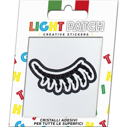 Light Patch Occhio Chiuso Sticker Cristalli Jet miglior prezzo