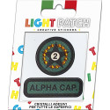 Light Patch Stella Militare Sticker Cristalli Light Topaz