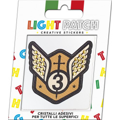 Light Patch 1 Military coat of arms Sticker Sun Crystals sale