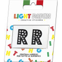Light Patch Lettere RR Sticker Cristalli Nero Cry miglior prezzo