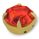RHINESTONE MAXIMA SS40 LIGHT SIAM-gold-20pcs sale online, best