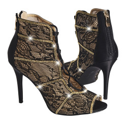 Scarpa Décolleté Pizzo Open Toe miglior prezzo