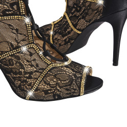 Scarpa Décolleté Pizzo Open Toe miglior prezzo 2