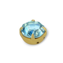 RHINESTONE MAXIMA SS20 AQUAMARINE-gold-40PZ sale online, best