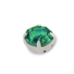 STRASS MAXIMA SS20 EMERALD-ARGENTO-40PZ miglior prezzo