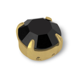STRASS MAXIMA SS30 NERO-ORO-20PZ miglior prezzo