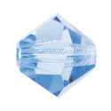 BICONE LIGHT SAPPHIRE-PRECIOSA MM4 Pack of 144 sale online