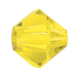 PRECIOSA BICONES MM4 CITRINE-Pack of 144 sale online, best price
