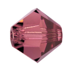 PRECIOSA BICONES MM4 LIGHT BURGUNDY-Pack of 144 sale online