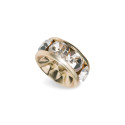PRECIOSA CRYSTAL-gold-WASHER ROUND 20 PIECES PACKAGE MM6 sale