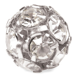 PRECIOSA CRYSTAL-BALL-Pack 5-PIECE SILVER MM12 sale online