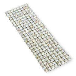 NETWORK CHAIN RHINESTONE MAXIMA SS15 (4 mm) CRYSTAL AB