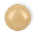 HALF ROUND BEADS MM6 YELLOW HOT FIX-Pack of 144 sale online