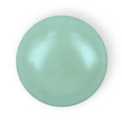 MEZZA PERLA TONDA MM6 LIGHT GREEN HOT FIX-144PZ miglior prezzo
