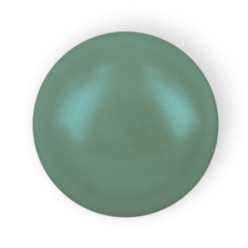 MEZZA PERLA TONDA MM6 GREEN HOT FIX-144PZ miglior prezzo