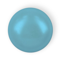 MEZZA PERLA TONDA MM6 BLUE HOT FIX-144PZ miglior prezzo