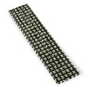 NETWORK CHAIN RHINESTONE MAXIMA BLACK-Silver (5 mm)-6 SS19
