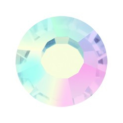 PRECIOSA THERMOADHESIVE SS30 (6, 5 mm) CRYSTAL AB-Pack of 144