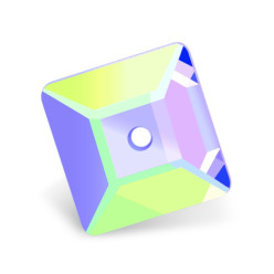 QUADRATO MM10X10 CRYSTAL AB-10PZ miglior prezzo