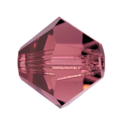 PRECIOSA BICONES MM5 LIGHT BURGUNDY-Pack of 144 sale online