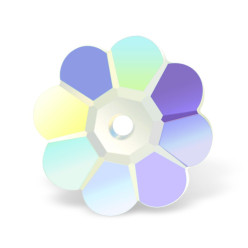 FLOWER MM10 CRYSTAL AB-10pcs sale online, best price