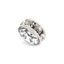 PRECIOSA CRYSTAL-silver WASHER ROUND MM6-Pack 20 PIECES sale