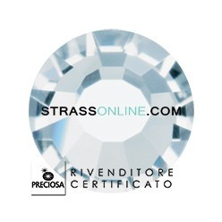 PRECIOSA THERMOADHESIVE SS10 (3 mm) CRYSTAL-288PZ sale online 2