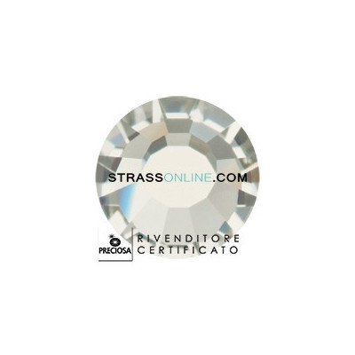 STRASS PRECIOSA TERMOADESIVO SS10(3MM) BLACK DIAMOND-288PZ