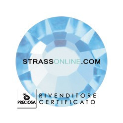 STRASS PRECIOSA TERMOADESIVO SS10(3MM) ACQUAMARINE-288PZ 2