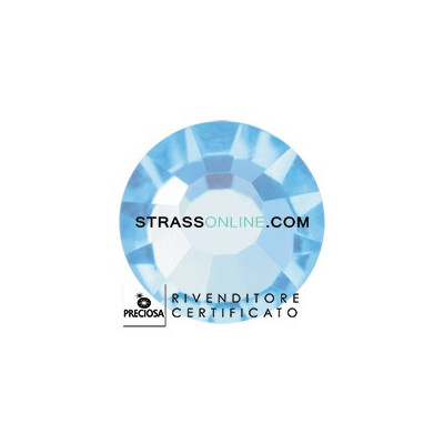 STRASS PRECIOSA TERMOADESIVO SS10(3MM) ACQUAMARINE-288PZ