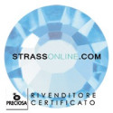 STRASS PRECIOSA TERMOADESIVO SS10(3MM) ACQUAMARINE-288PZ