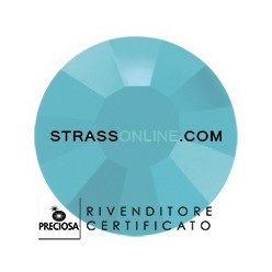 STRASS PRECIOSA TERMOADESIVO SS10(3MM) TURQUOISE-288PZ miglior 2