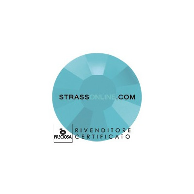 STRASS PRECIOSA TERMOADESIVO SS10(3MM) TURQUOISE-288PZ miglior