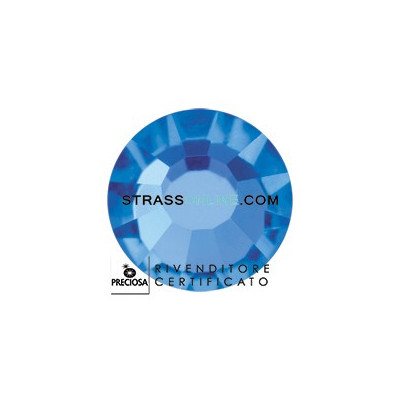 STRASS PRECIOSA TERMOADESIVO SS10(3MM) SAPPHIRE-288PZ miglior
