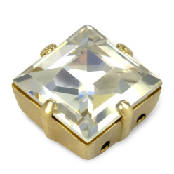 QUADRATO MM10x10 CRYSTAL-ORO-3PZ miglior prezzo