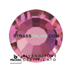 STRASS PRECIOSA TERMOADESIVO SS10(3MM) LIGHT BURGUNDY-288PZ 2