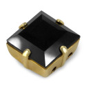 QUADRATO MM10x10 NERO-ORO-3PZ miglior prezzo