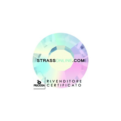 PRECIOSA THERMOADHESIVE SS10 (3 mm) CRYSTAL AB-288PZ sale