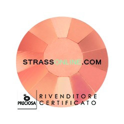 STRASS PRECIOSA TERMOADESIVO SS10(3MM) CAPRI GOLD-288PZ miglior 2