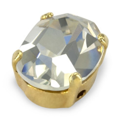 MM10x8 OVAL CRYSTAL-gold-3pcs sale online, best price